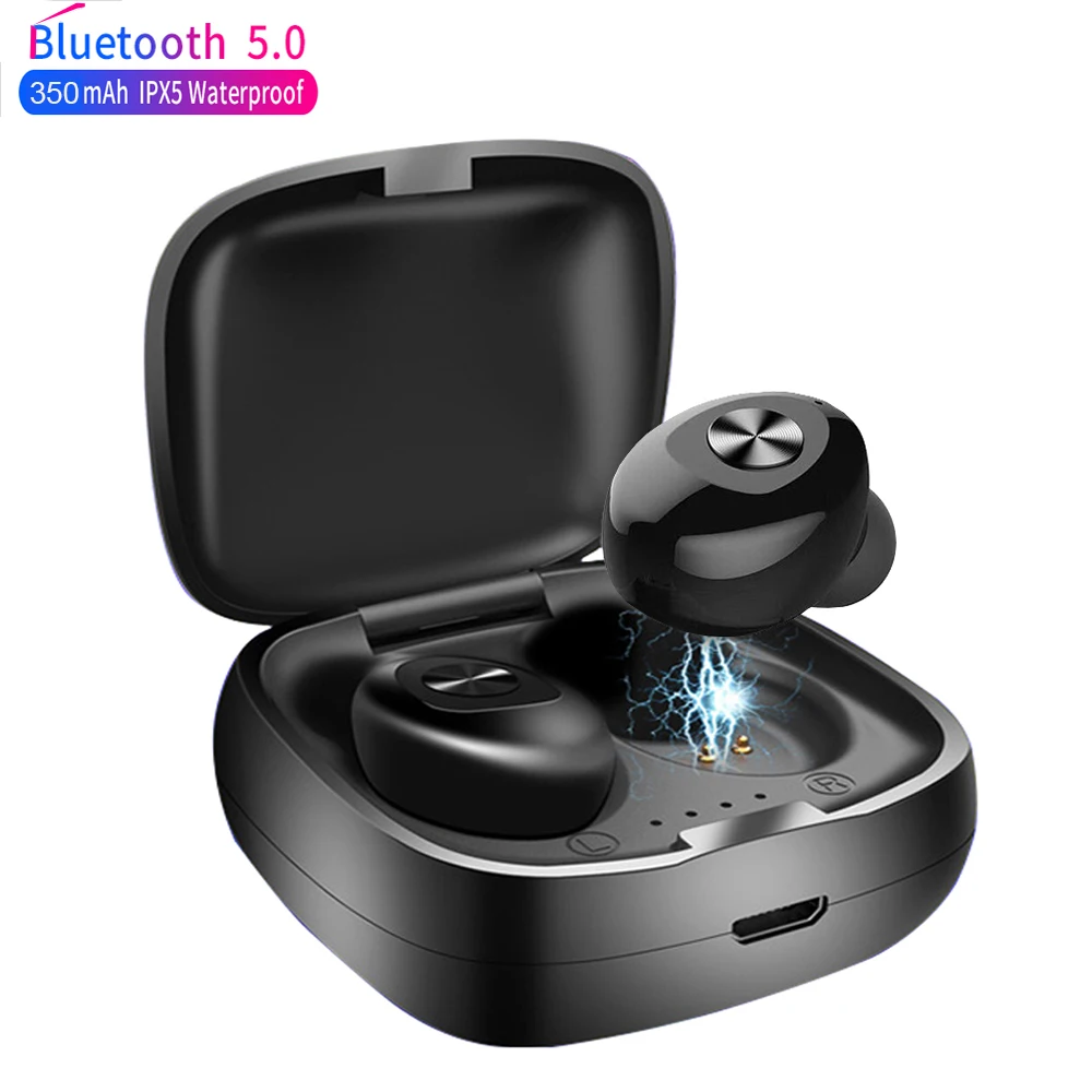 XG12 TWS Bluetooth 5 0 беспроводные наушники стерео HIFI Звук спортивные гарнитура для игр с