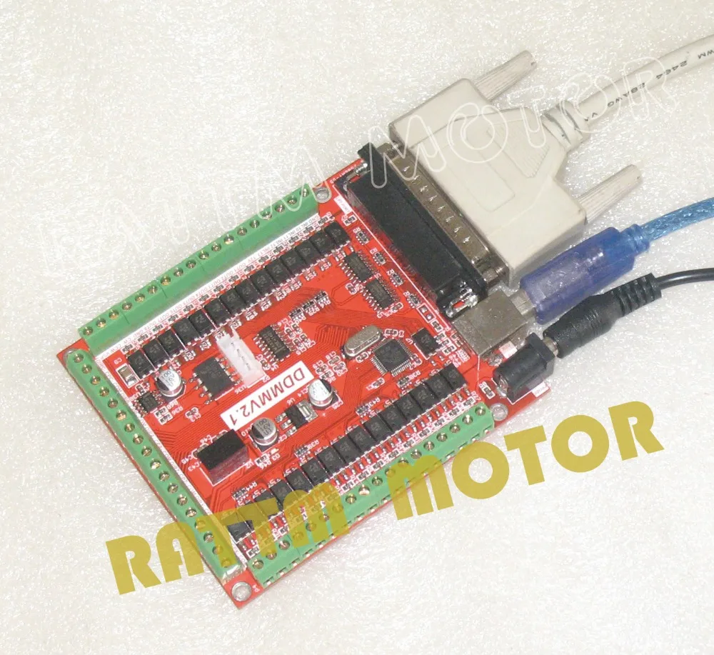 6 осей Mach3 USB интерфейс CNC Breakout Board kit IO расширение для ЧПУ гравировальный станок и