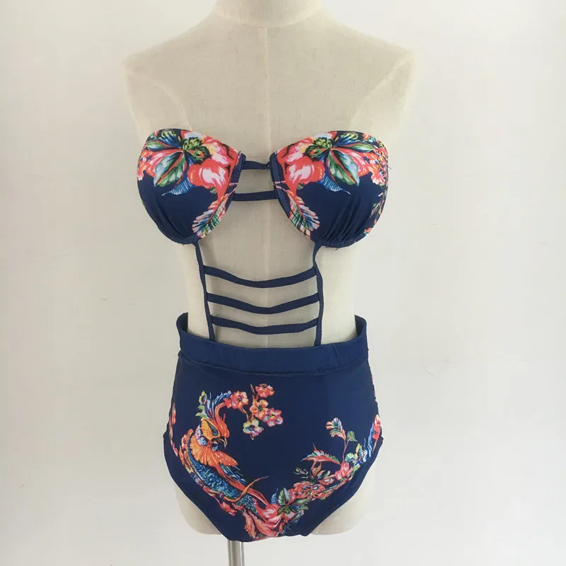 Женский слитный купальник с высокой талией розового цвета|suit suit|suit one piecesuit women |