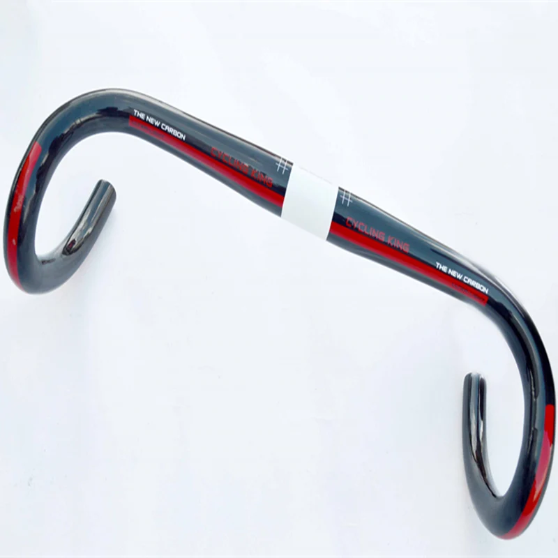 Велосипедный руль superlight полностью карбоновый для велосипеда дорожный изогнутый