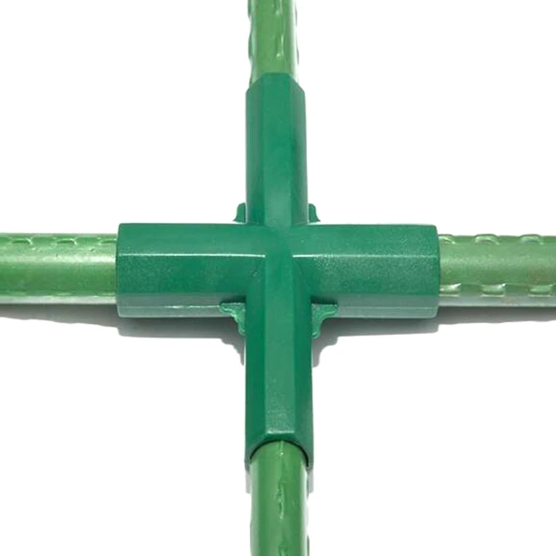 2pcs 16mm Plastic 3 Way/4 Way Connectors Gardening Pillar Connector Vegetable Garden Climbing Plants Bracket Adapters | Дом и сад
