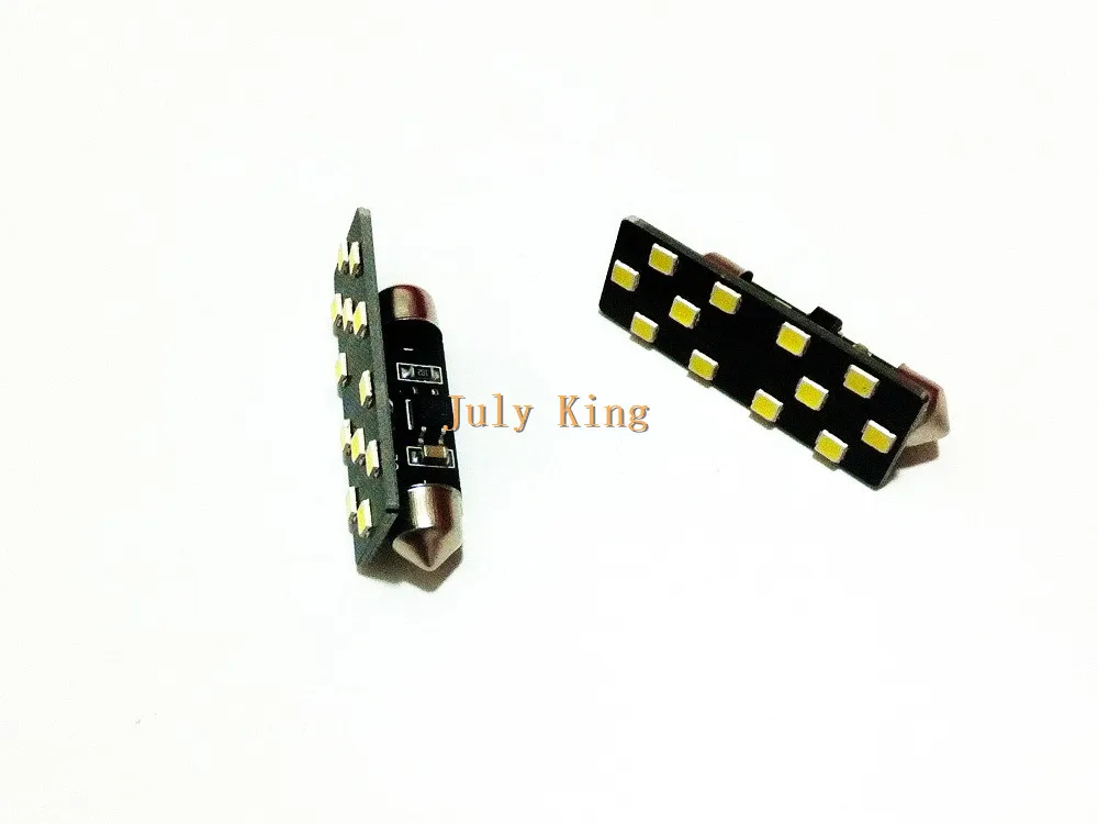 July King светодиодный 6000 K 2835SMD Автомобильный интерьер для чтения чехол для Volkswagen Tiguan без крыши версия, 7 шт./компл