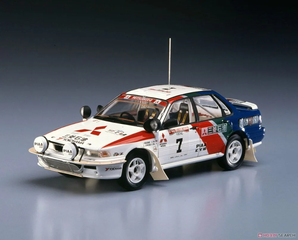 1/24 Hasegawa 20307 MITSUBISHI GALANT VR-4 1992 сафари ралли модель хобби