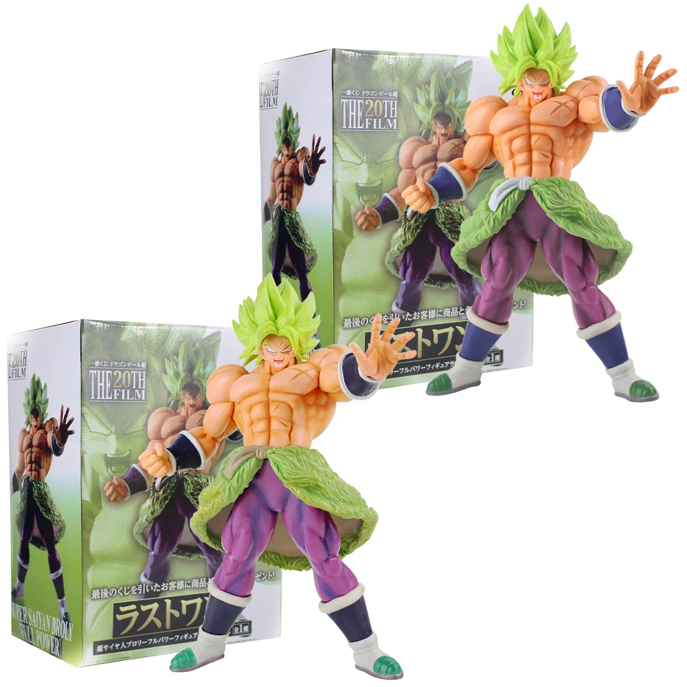 32 см Big Dragon Ball Z Broli фигурку 20th пленка Супер Saiyan Broly Аниме Драконий жемчуг зет модель игрушка для коллекции