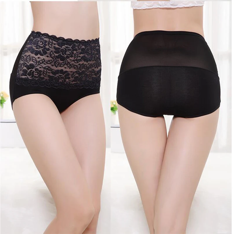 Пикантные модные женские туфли кружевные прозрачные трусики эластичный хлопок