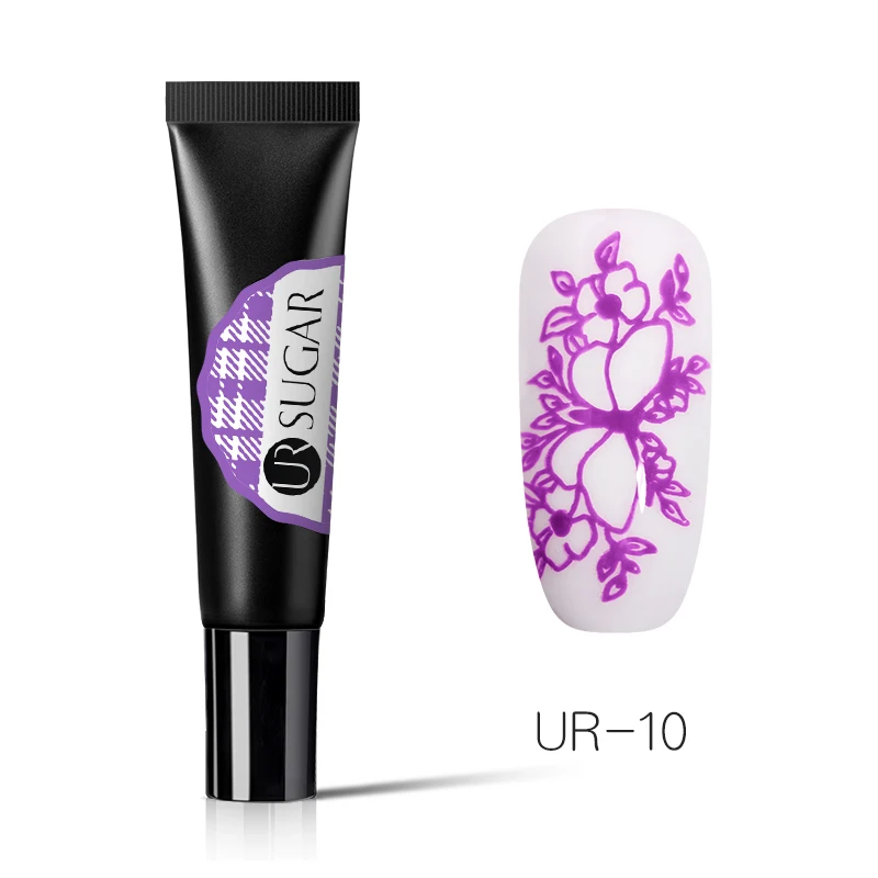 UR-11 Ur Sugar 8 мл ногтей штамповка гель УФ; светодиоды; ногти печать переводной гель замочить Гель-лак для ногтей шаблон штамп - Цвет: UR-11