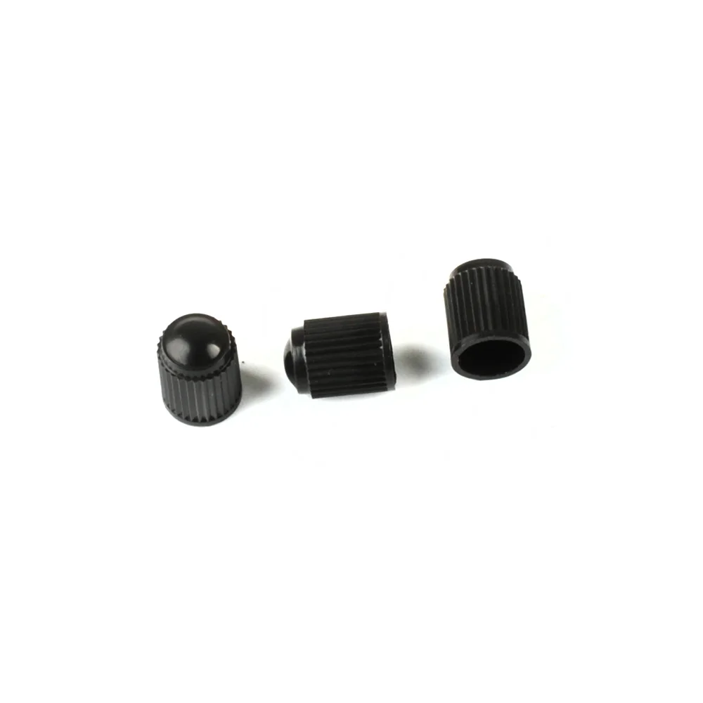 Черный пластик Вентиль крышка автомобиля для микроавтобуса мотоцикл шины трубы