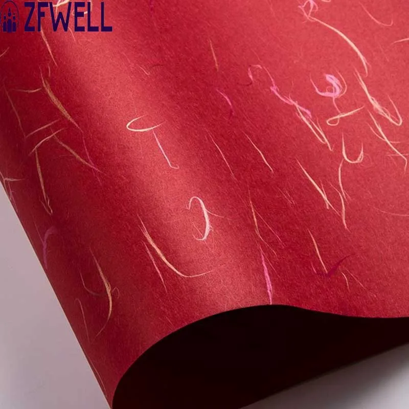 ZFWELLChinese style подарочная упаковочная бумага для свадьбы дня рождения Подарочная