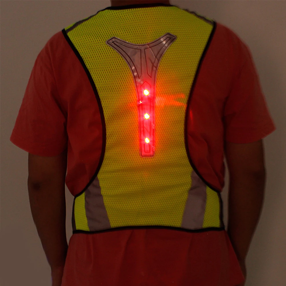 Дышащие кроссовки Велоспорт жилет Открытый ночного деятельности дорожного