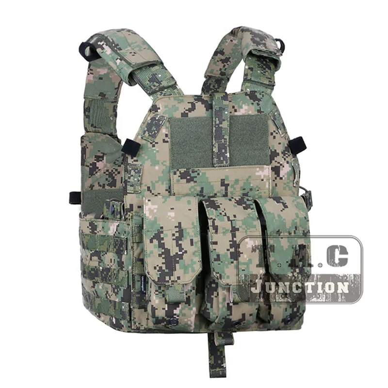 AOR2 Emerson, тактический жилет, пластина, перевозчик, EmersonGear LBT 6094K M4, бронежилет, MOLLE, с M16 журналами, Чехлы, Боевой страйкбол, военный - Цвет: AOR2