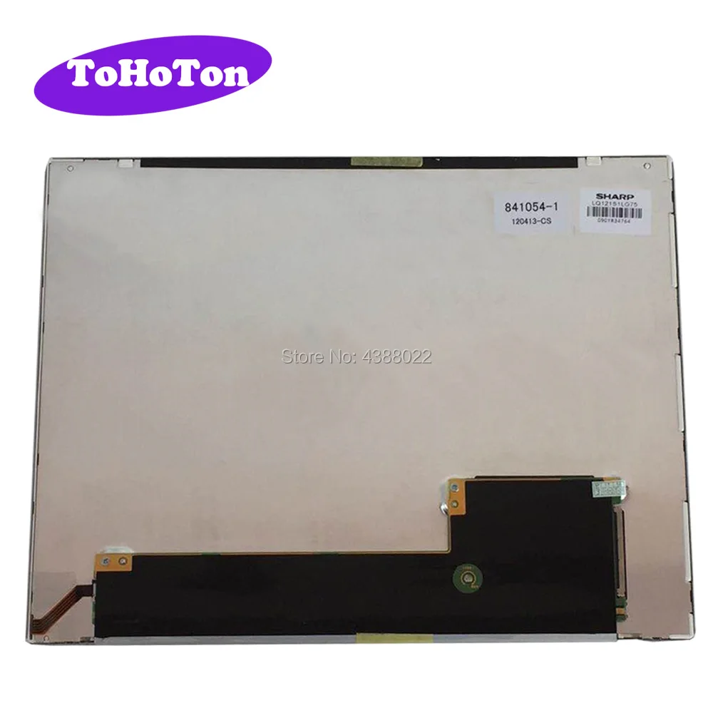 Оригинальный Sharp 12 1 "800*600 LVDS 30 Pins LQ121S1LG75 TFT ЖК-экран панель для промышленного