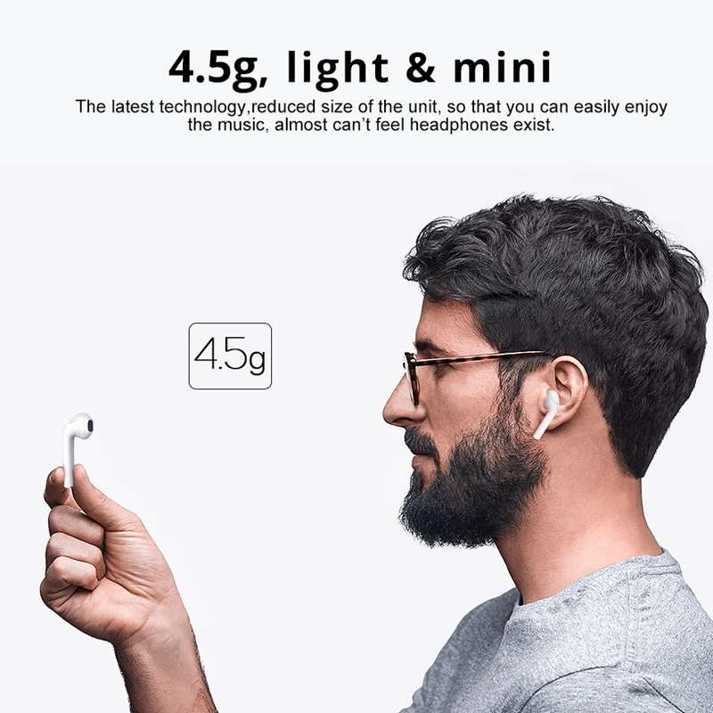 Langsdom T7RX TWS bluetooth наушники настоящие Беспроводные с микрофоном беспроводные для
