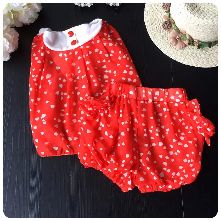 

Suit 2016 Summer Wear New Pattern Girl Children's Garment Fashion Halter Tube Top Jacket T-Shirt Shorts Suit 2 Pieces Set