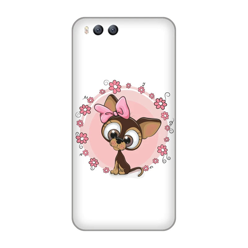 Cute lovely Cartoon brown dog printed Soft TPU Silicone Case Cover for xiaomi 3 note3 4 4c 5s 5 6 redmi 4a 6a note note2 5a |