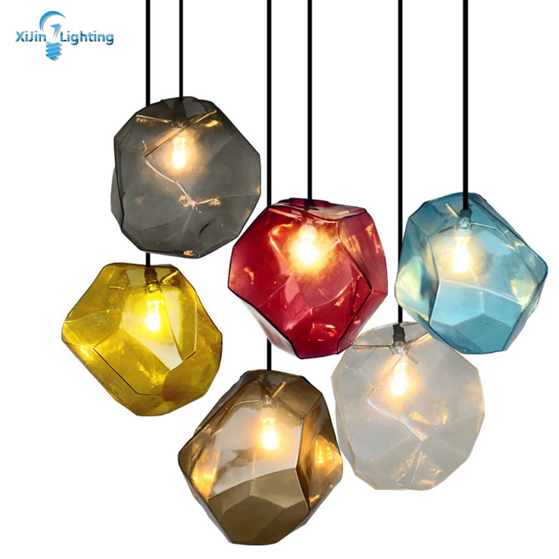 

Современный подвесной светильник из каменного стекла G9, светодиодная лампа для ресторана, столовой, бара, кафе, магазина, светильник, красоч...