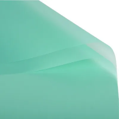 tiffany 10 шт. водонепроницаемый туман лица цветок оберточная бумажная ткань корейские цветы подарки упаковка цветок Свадебный декор букета ткани 60*60 см - Цвет: tiffany