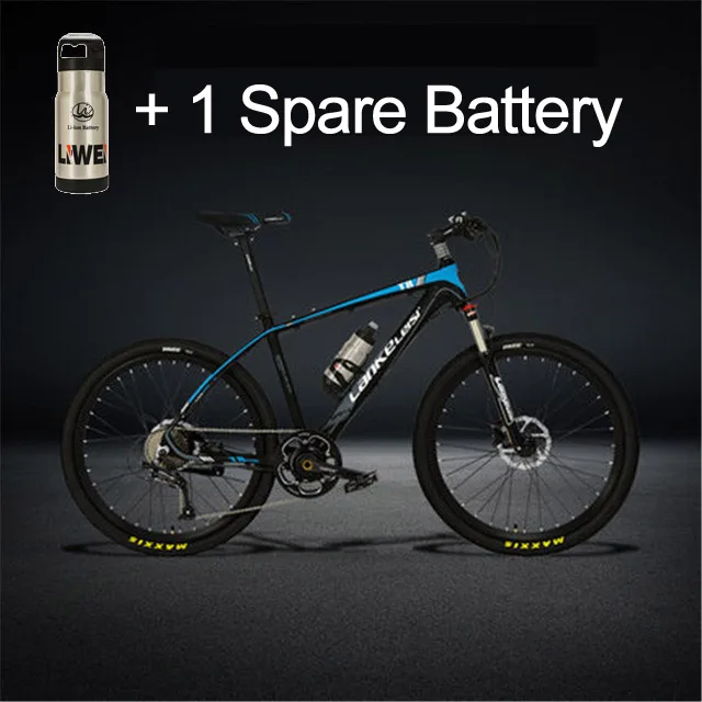 Версия, 9-Скорость, 2", 36 V/240 W, 6-раздел помощи педалированию режим, крутящий момент зондирования Системы, масло дисковый тормоз батарея для электровелосипеда - Цвет: Blue Plus