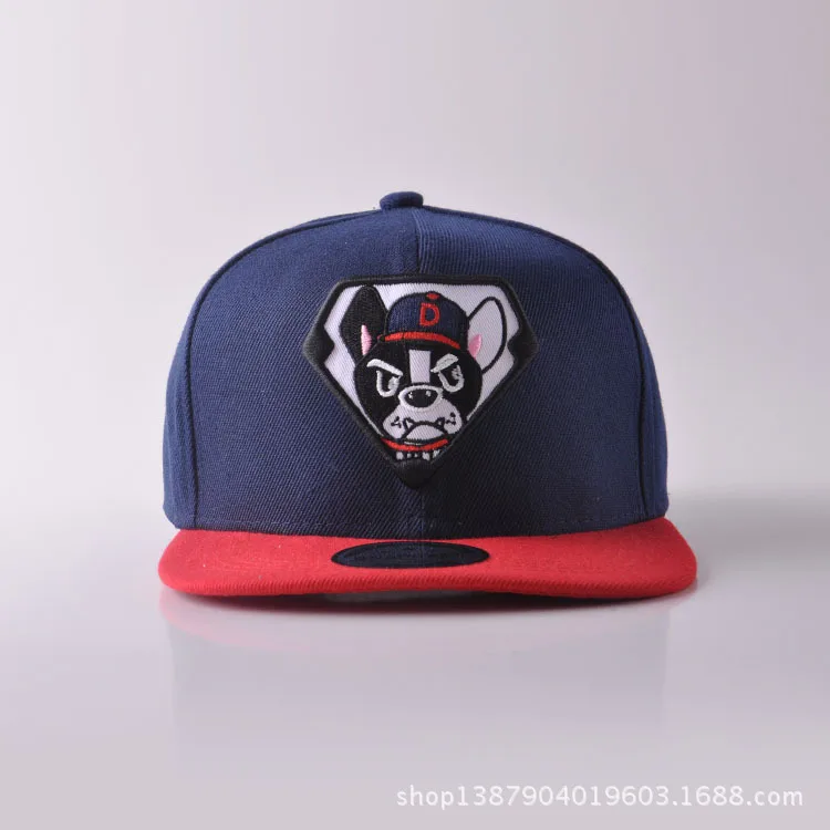Parent-child cap Cartoon Embroidery Puppy Baseball Hat Hip Hop Hats The Tide Men And Women Children Lovers Go On Journey Sun | Аксессуары