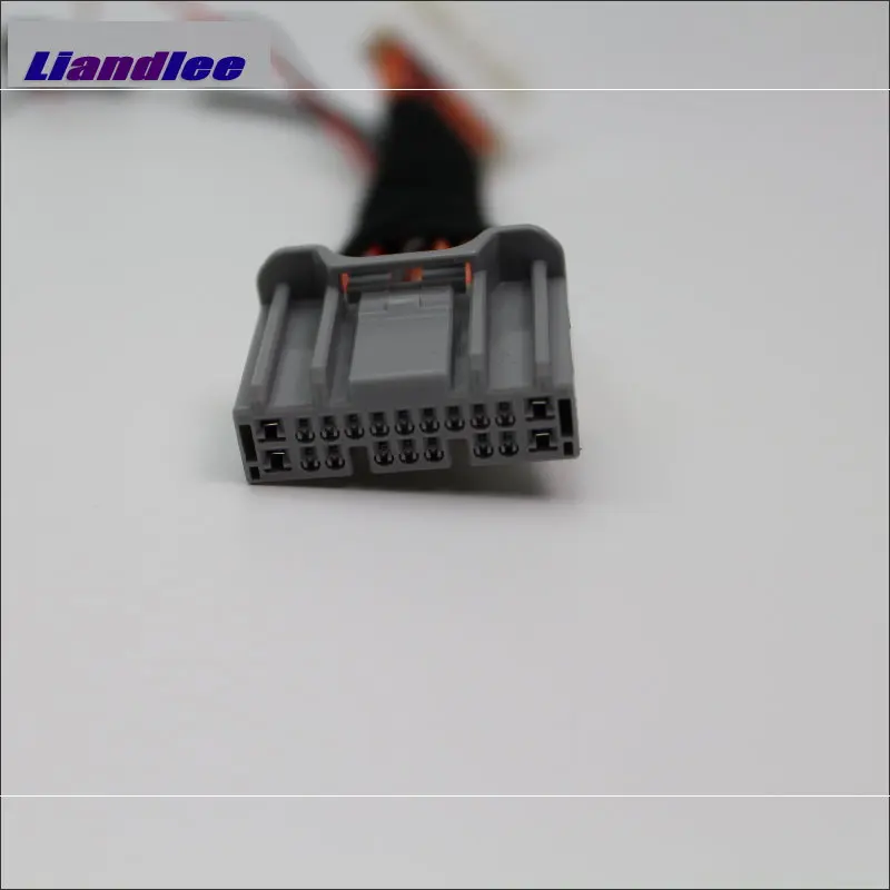 Переходник Liandlee RCA для Mazda 3 Mazda3 MB Hatchback 2014 2017 камера заднего вида оригинальный