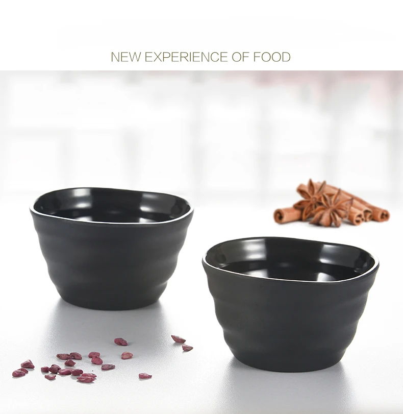 

KINGLANG free shipping melamine cup black tableware HK restaurant japanese style tumblerful tea cup water coffee cup