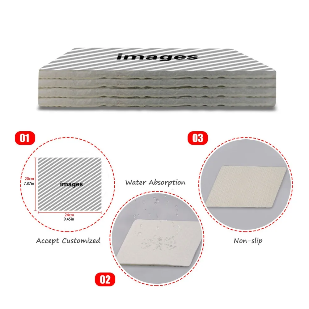 

HUGSIDEA Happy Halloween 3D Print Table Decor Mats Pumpkin Design Decoration Party Accessories Non-slip Bowls Coasters Rugs Pads