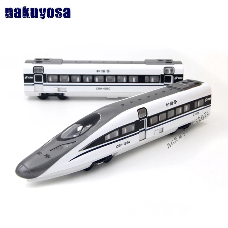 45 см большая модель поезда электрический трек поезд высокоскоростная железная