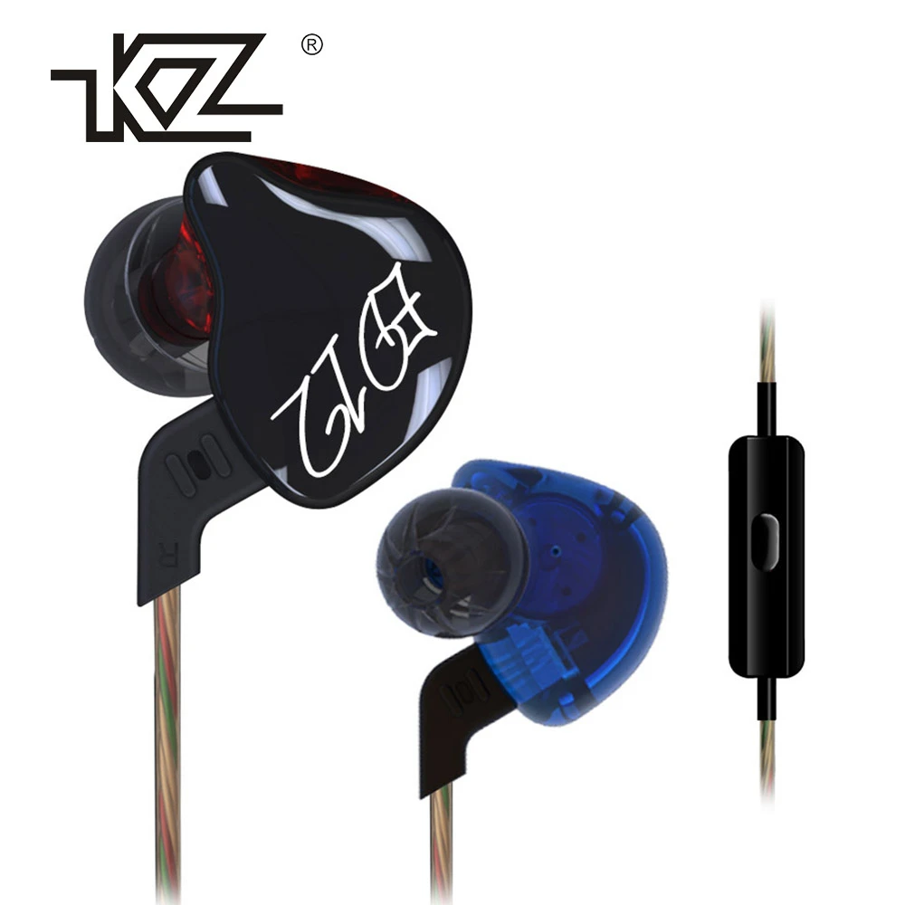 KZ ED12 наушники в индивидуальном стиле съемный кабель В Ухо Аудио мониторы