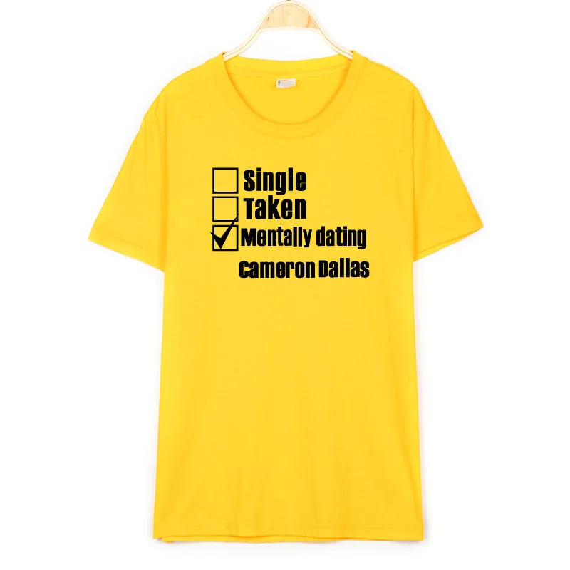 

Casual Female T-shirts New Arrivals Fashion Single Taken Printed T-shirt Casual Slim T Shirt Tees FOR Lady Summer Cotton Shirt