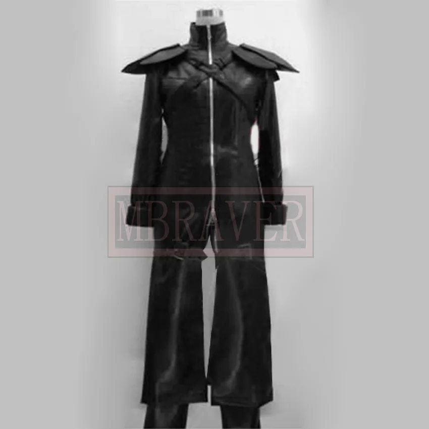 Final Fantasy VII 7 Kadaj карнавальный костюм из искусственной кожи подбирается по заказу