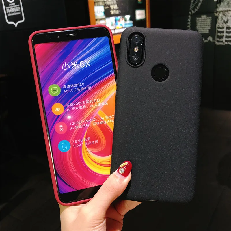 Для Xiaomi 8 A2 Redmi Note 5 6 Pro Max 2 3 матовый чехол мягкий яркий чехол для задней панели для Xiomi Mi6 5S Plus Redmi 6A 4X 5C 3S чехлы