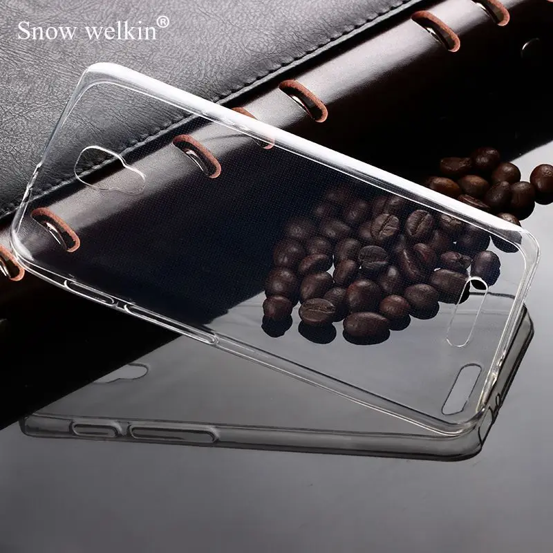 Snow Welkin прозрачный силиконовый мягкий ультра тонкий ТПУ чехол для телефона alcatel Pop