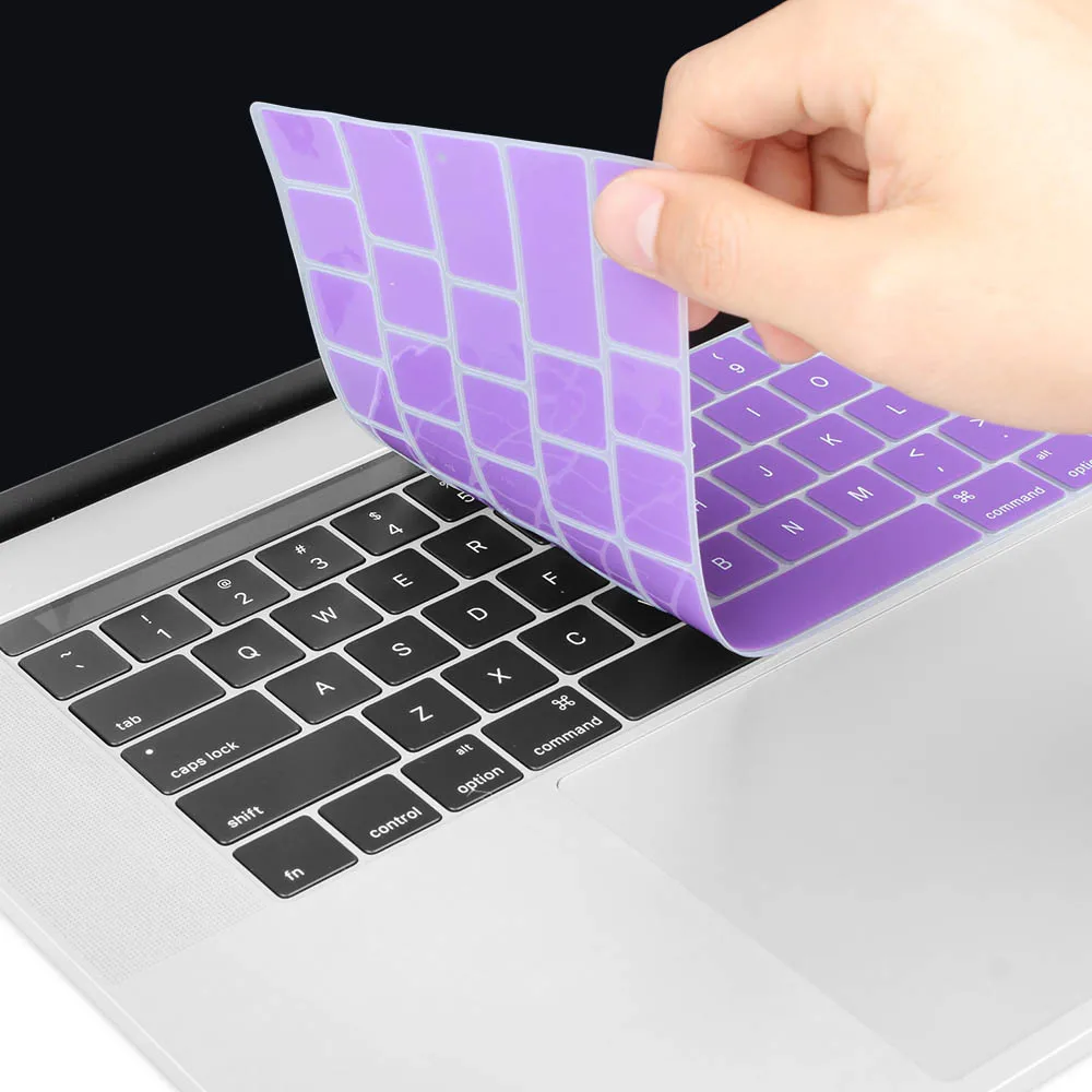 Для Macbook Pro 13 15 13,3 15,6 Сенсорная панель A1706 A1707 A1989 A1990 A2159 английская Клавиатура США защитная накладка