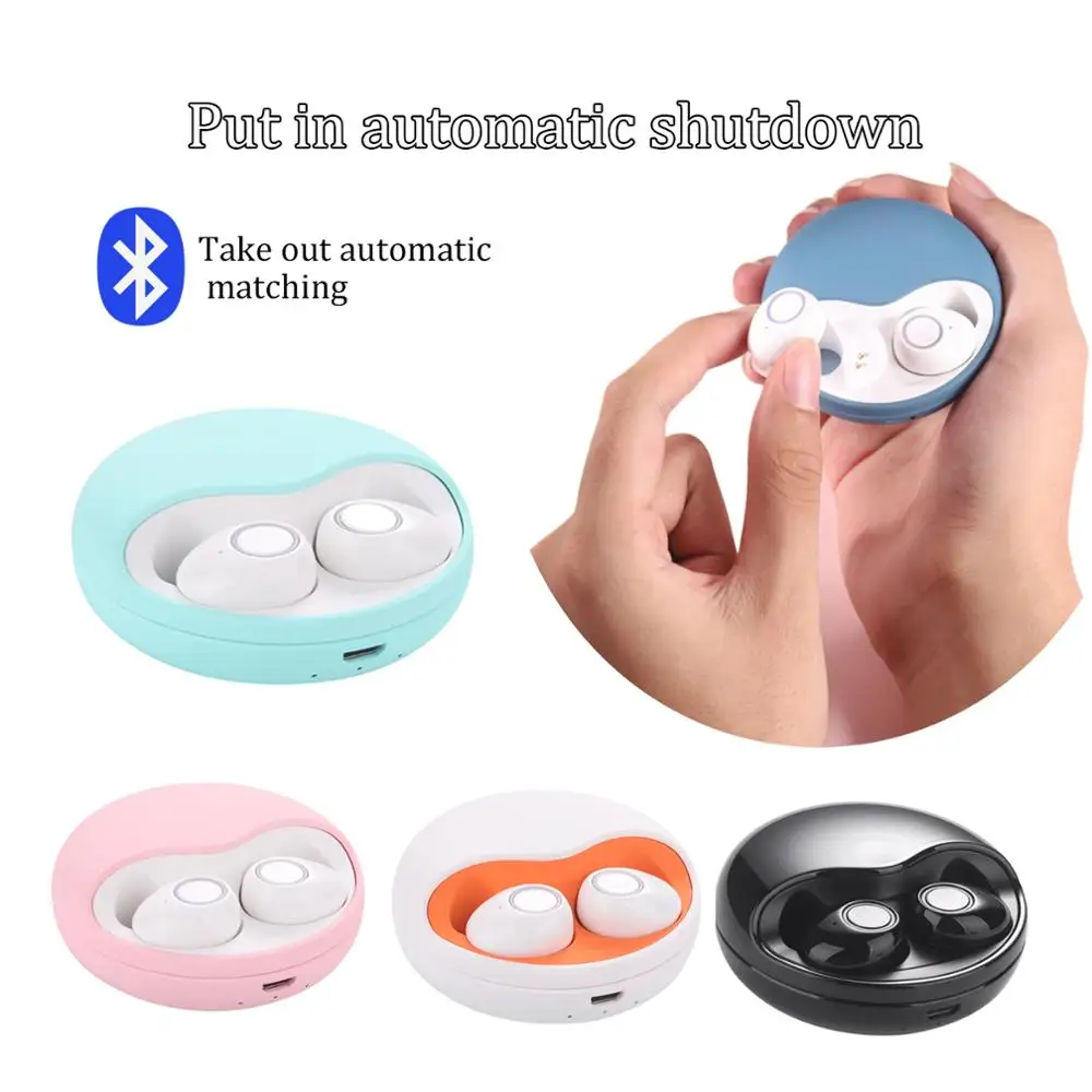 TWS наушники Bluetooth 5 0 Беспроводные Портативные спортивные Водонепроницаемые