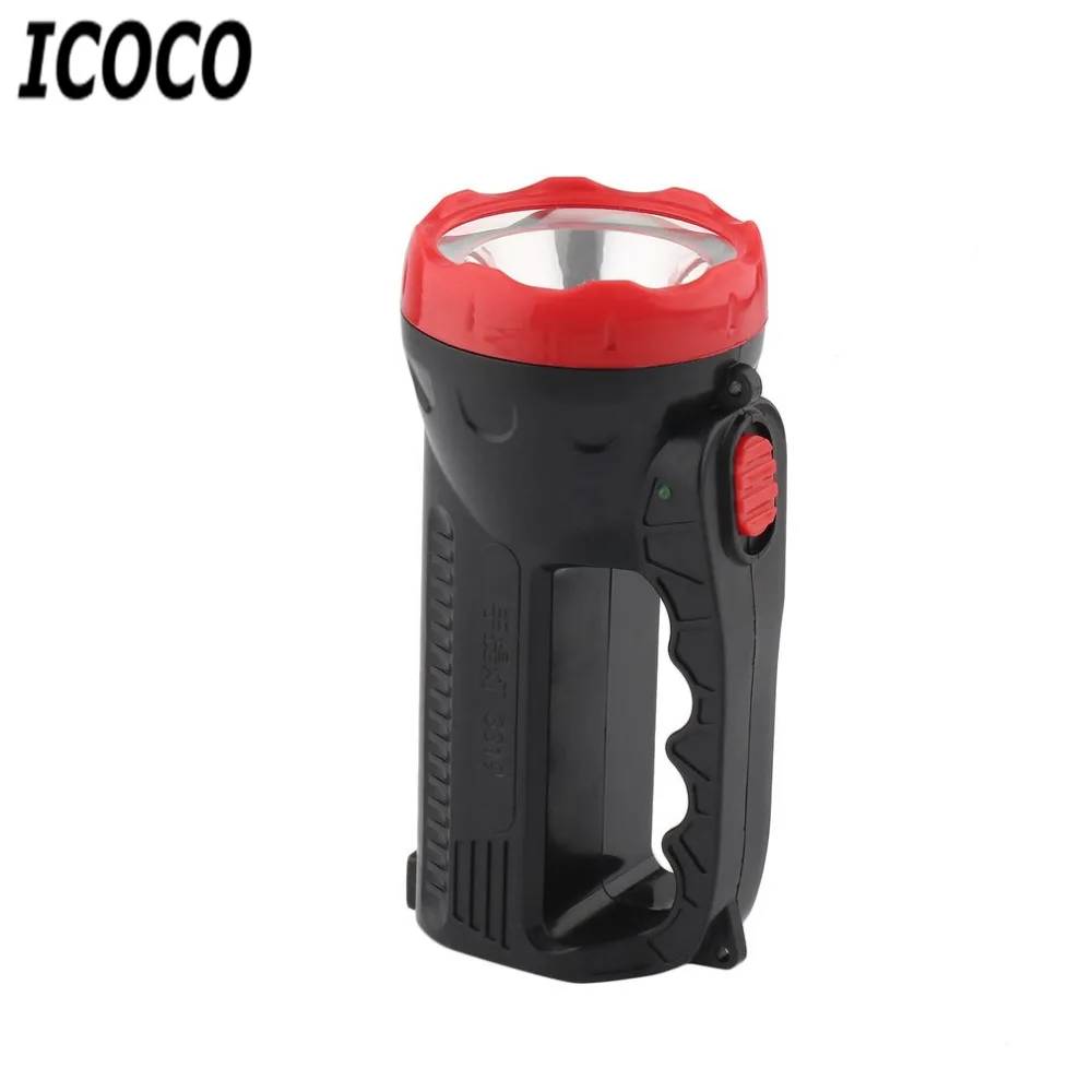 ICOCO супер яркий наружный светодиодный заряжаемый сильный светильник вспышка 5 Вт