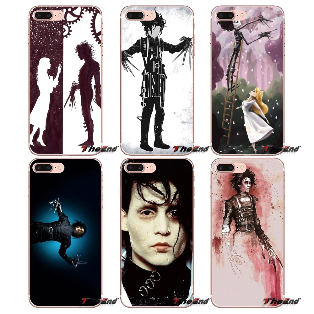 Силиконовый чехол Edward Scissorhands art для Xiaomi Redmi 4 3 3S Pro Mi3 Mi4 Mi4i Mi4C Mi5 Mi5S Mi Max Note 2 4|case for