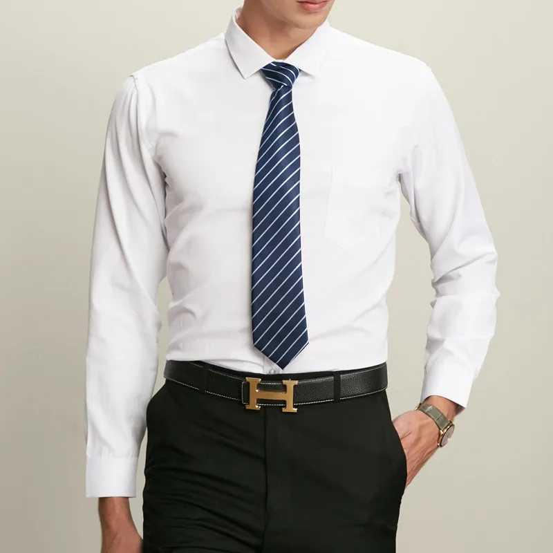 2017 новая рубашка зимняя мужская Толстая приталенная теплая брендовая s с длинным