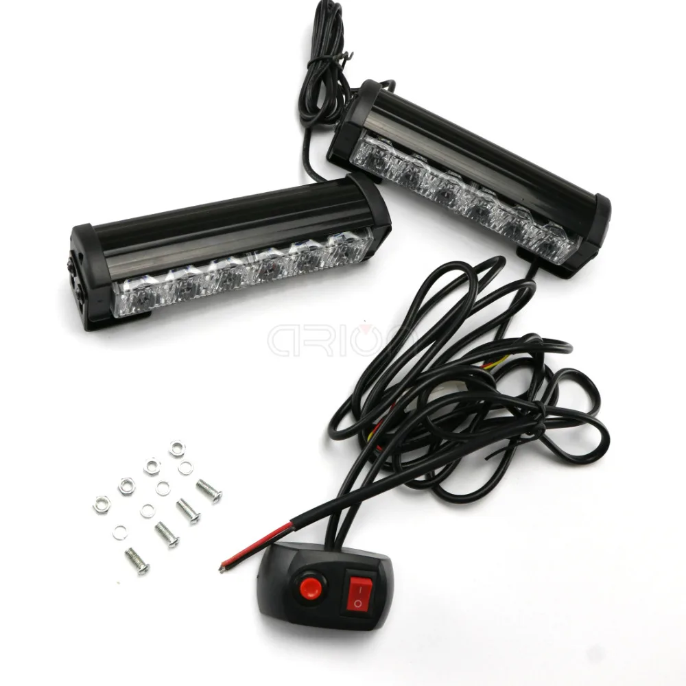 CIRON новейший 12 светодиодный автомобиль светящийся строб для машины аварийный