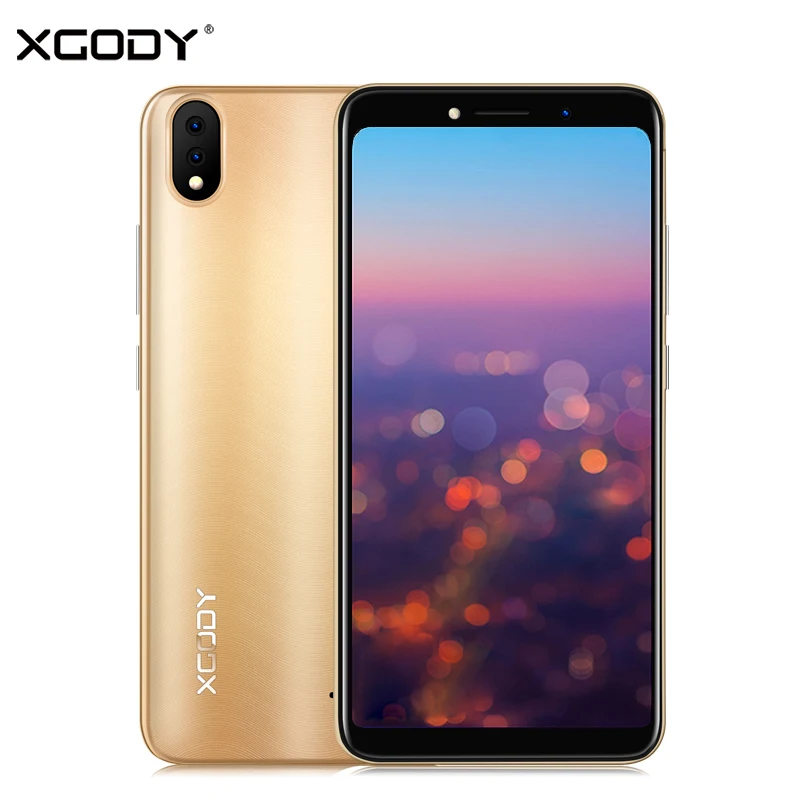 XGODY P20 смартфон с 5 дюймовым дисплеем четырёхъядерным процессором MTK6580 ОЗУ 2 Гб ПЗУ