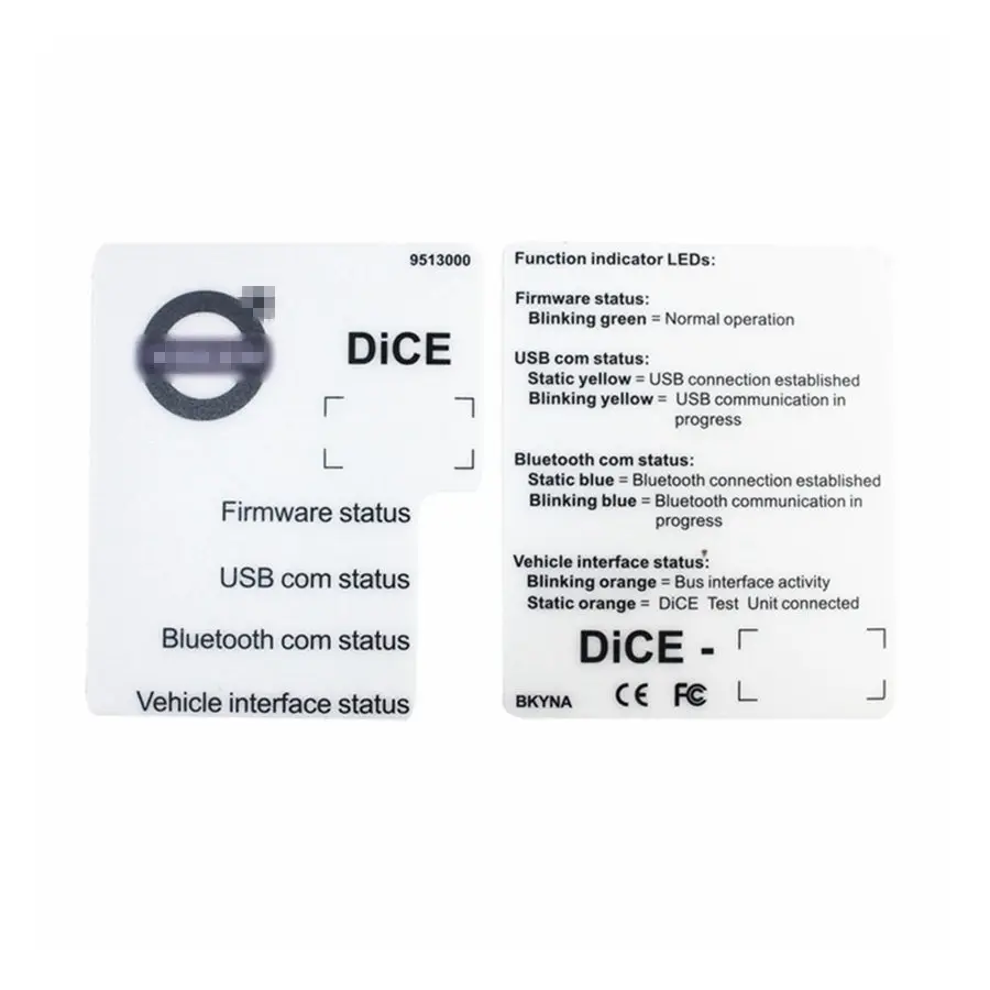 Новейший 2015A для Volvo Vida Dice PRO+ 2014D полный чип печатной платы Диагностический Инструмент полные чипы кубик Pro для сканер Volvo