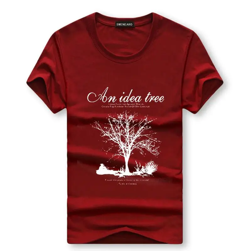 Футболка мужская с круглым вырезом короткий рукав хлопковая дышащая майка