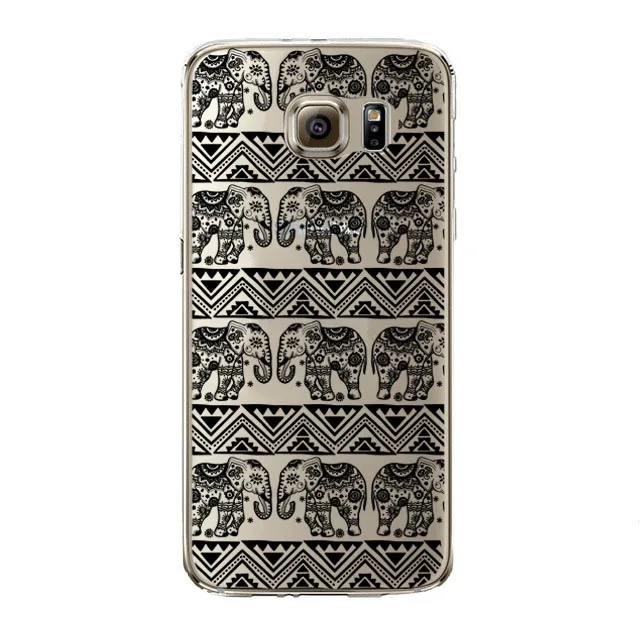 Роскошный мягкий силиконовый чехол для телефона Samsung Galaxy S5 S6 S7 Edge S8 Plus A3 A5 2016 J3 J5 J7