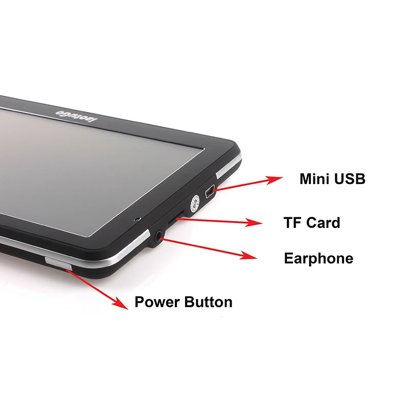 Автомобильный GPS навигатор iaotuGo 7 дюймов MTK Wince 800 МГц 256 м 8G FM MP3 MP4 7&quot|gps 800mhz|navigation