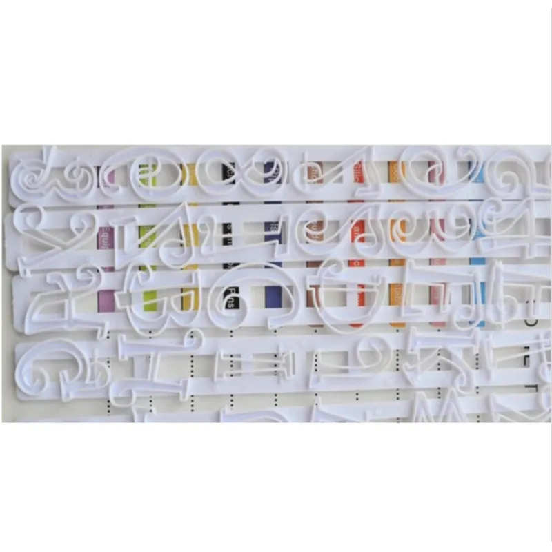 6Pcs /Set Letters Numbers Shape Cake Embossing Cutter Decorating Stencil Kitchen Accessories | Дом и сад