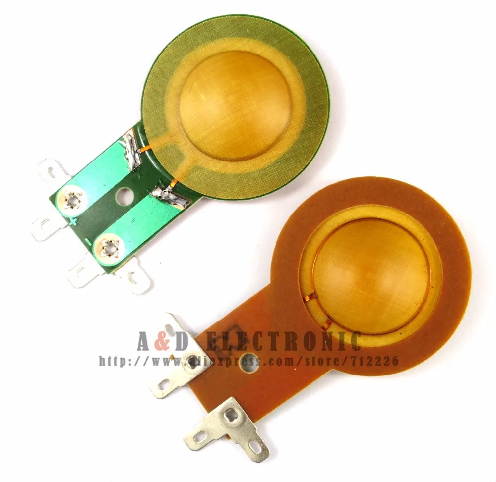 20 шт. ВЧ диафрагма 8ohm для Foster/Fostex/Heppner N30 025N08 025H27 025H30 25 4 мм часть