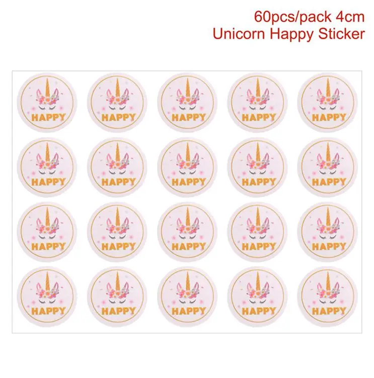 Unicorn happy sticke PATIMATE 100 шт./компл. свадебный подарочный пакет прозрачный целлофановый пакет конфеты Подарочный мешок для печенья из полиуретана с открытыми порами День рождения DIY конфеты упаковывая мешок - Цвет: Unicorn happy sticke