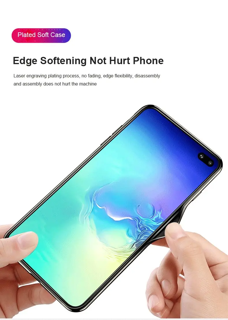 Роскошный чехол из оргстекла с покрытием для samsung Galaxy S10 S9 S8 Plus S10e, акриловый чехол с вертикальной полосой для samsung Note 9 8
