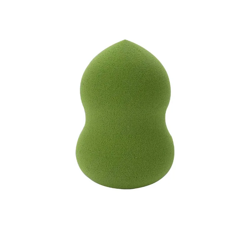 Green 24 цвета, косметическая пуховка, многоразовые ватные подушечки для смешивания, губка для макияжа, влажная пудра, тыква, капли воды, пуховка, инструменты CW34 - Цвет: Green