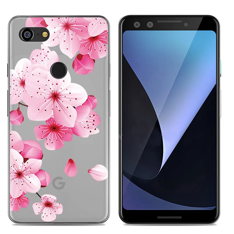 Силиконовый чехол для Google Pixel 3 2 XL из мягкого ТПУ задняя крышка телефона 3XL 2XL Funda