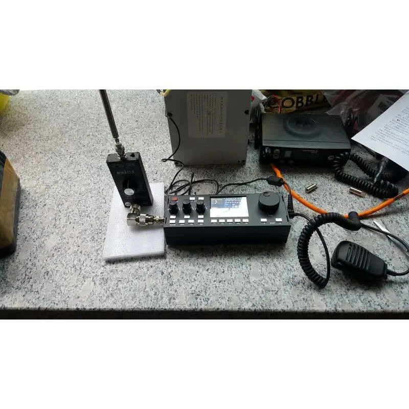 Maxgeek Ручной радио антенна короткая волна стержень базовая станция HF UV маленький