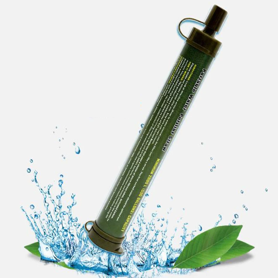 Чистый легкий 0 1 микрон 2000L Портативный мини уличный очиститель воды с выживания